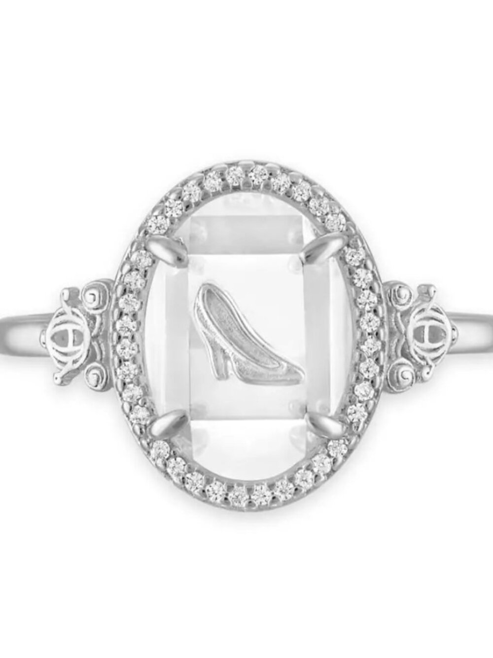 Cinderella 75th Anniversary Ring by Rebecca Hook Brand New Sterling Silver Sz 7